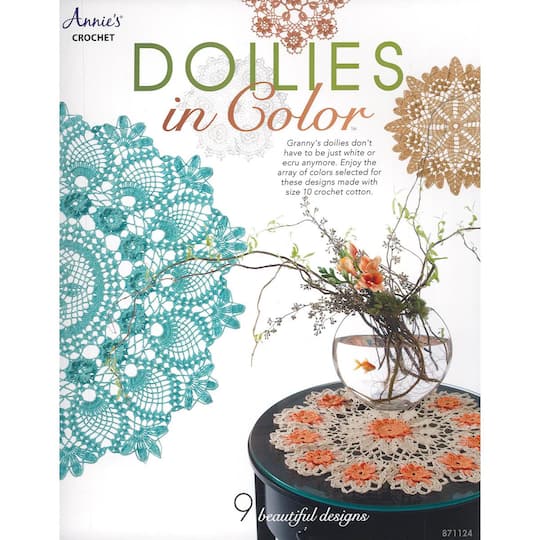 Annie&#x27;s Crochet Doilies In Color Book